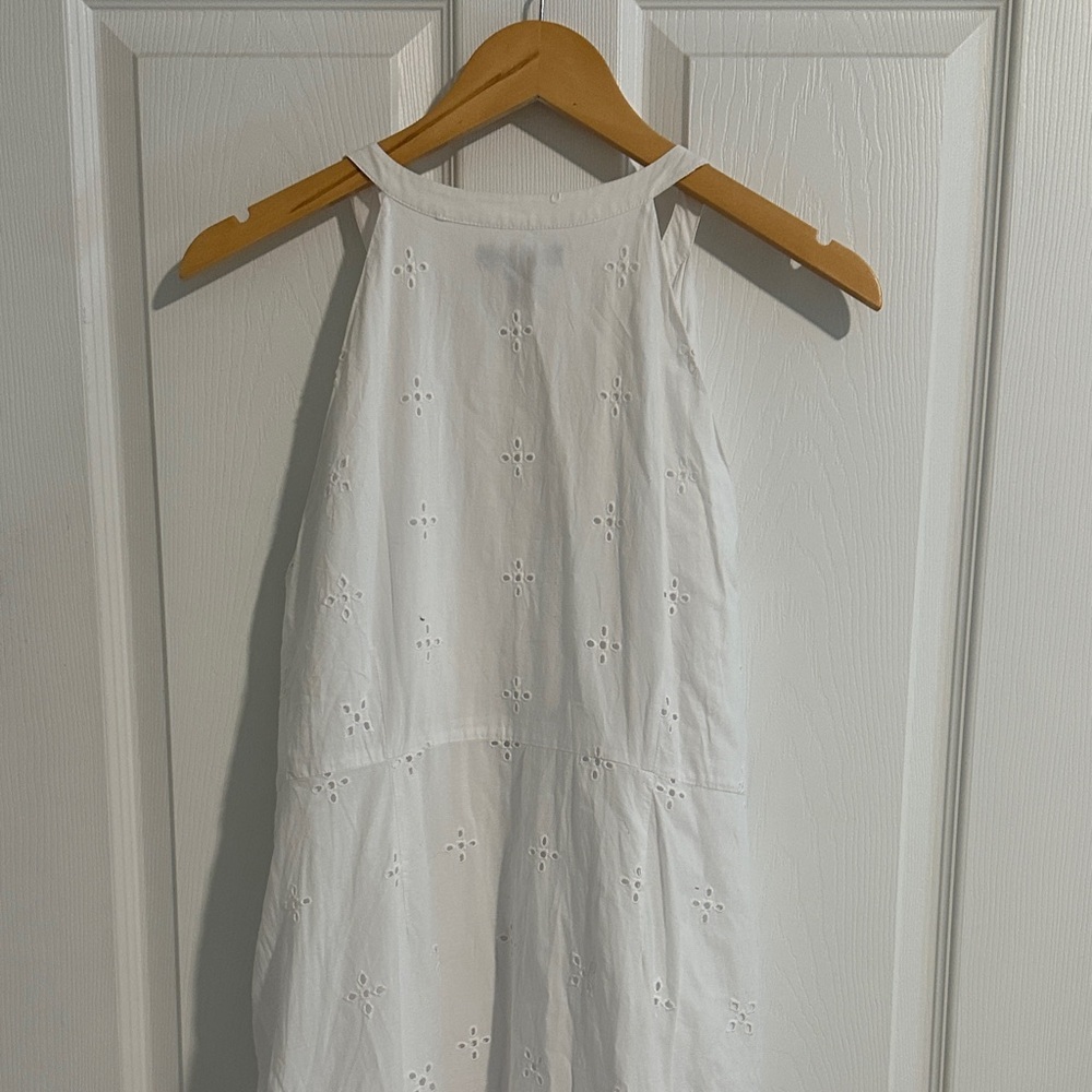 A Pea in the Pod White Eyelet Maxi Dress - Picture 5 of 10